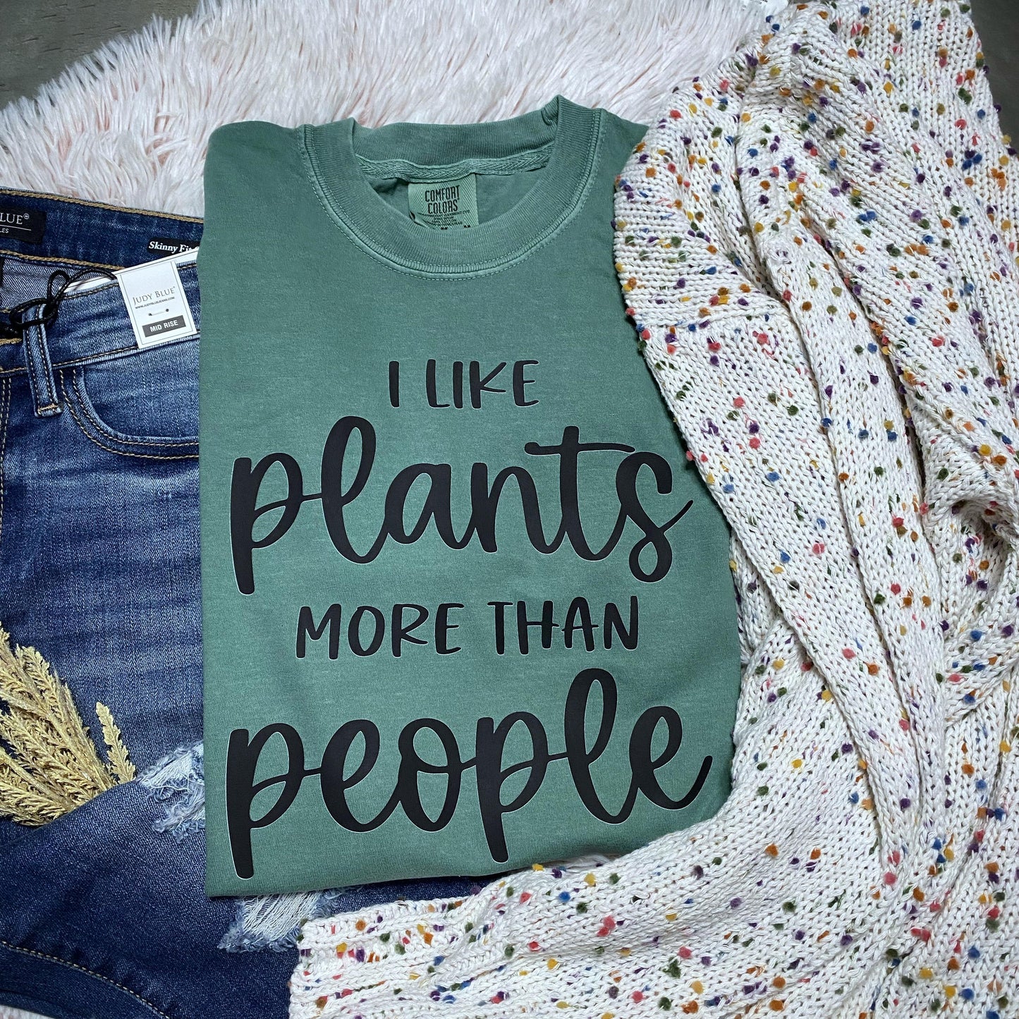 I like plants more than people