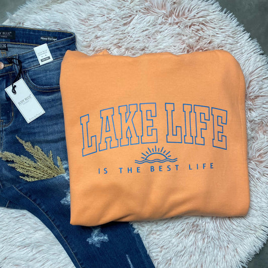 Lake Life Is The Best Life NEON Blue - FamFancy Boutique