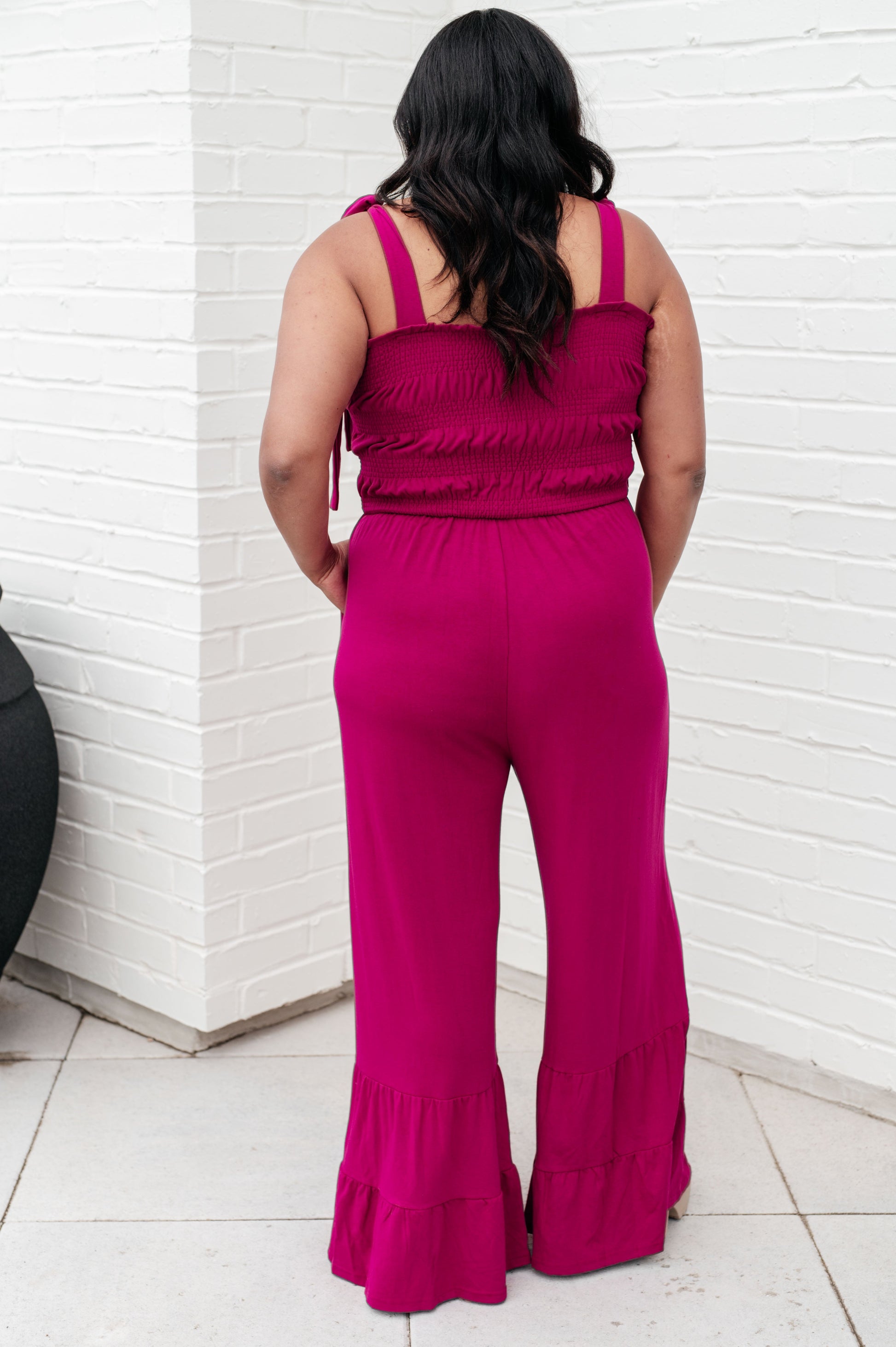 Almost Available Flared Jumpsuit - FamFancy Boutique