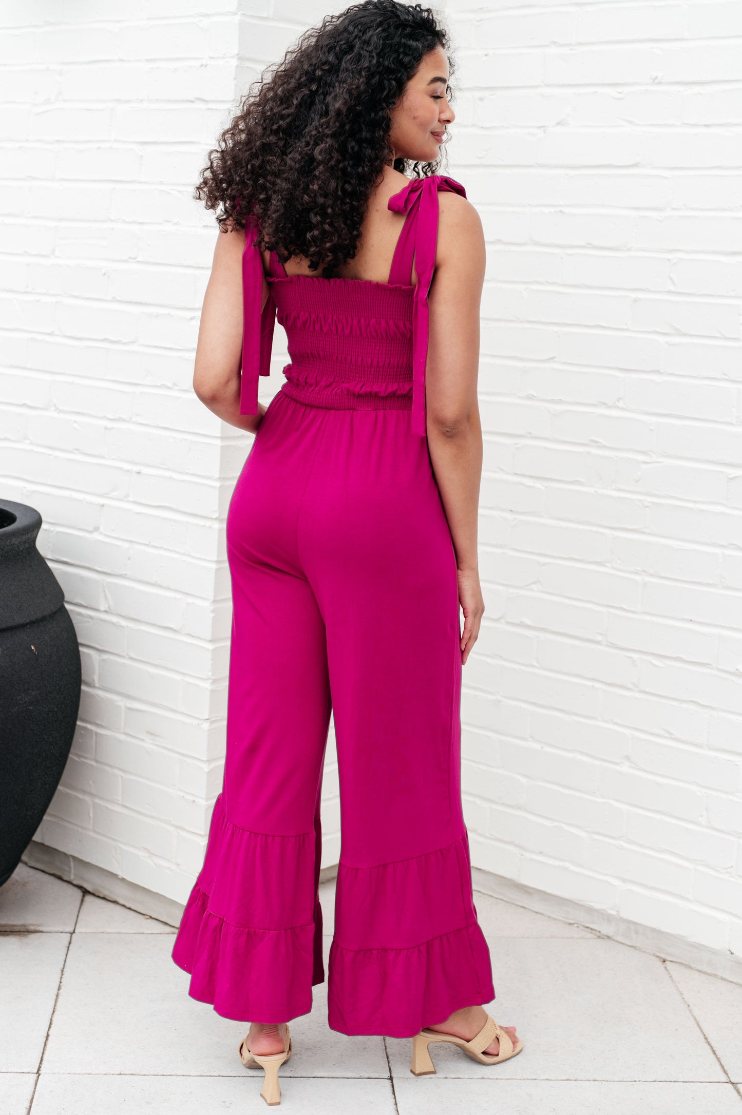 Almost Available Flared Jumpsuit - FamFancy Boutique