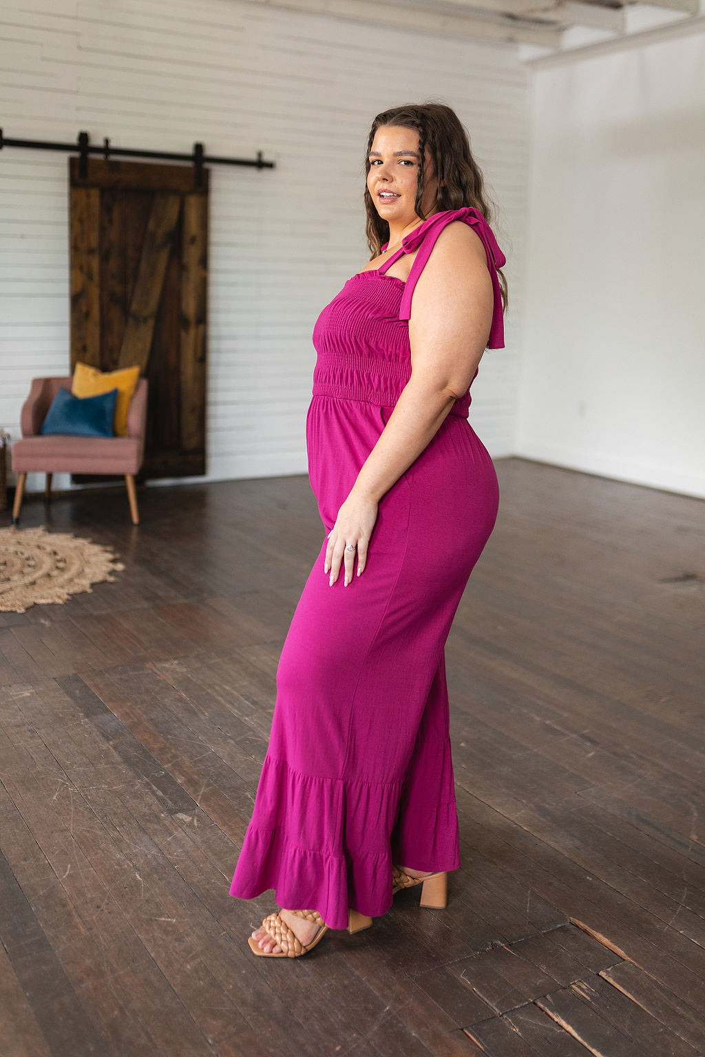 Almost Available Flared Jumpsuit - FamFancy Boutique
