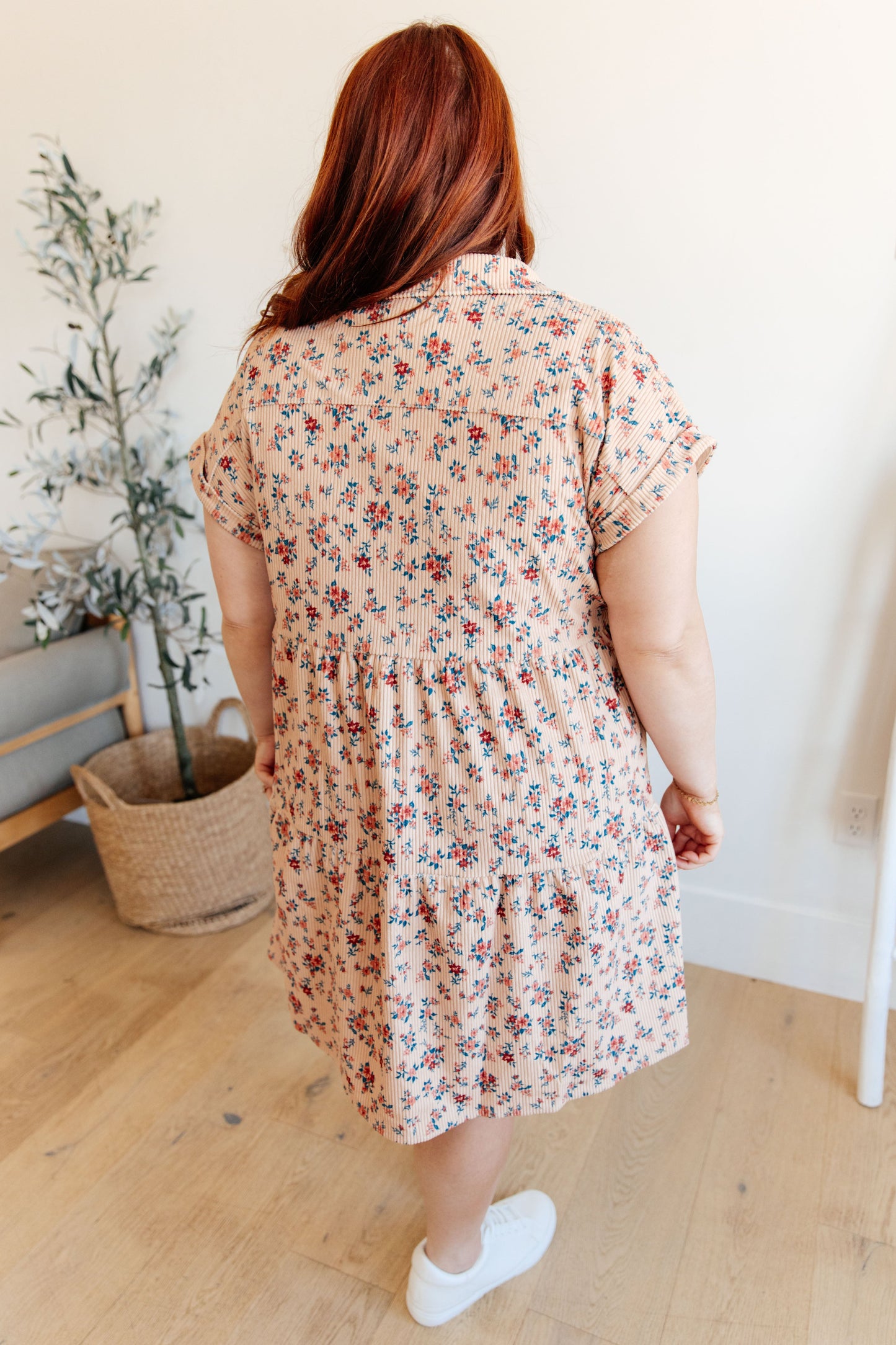 Anywhere You Go I'll Be Collared Dress - FamFancy Boutique