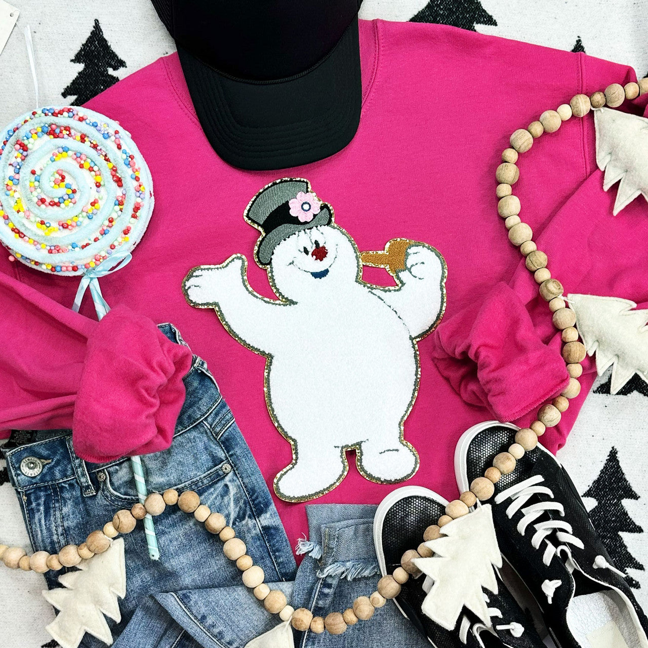 Frosty patch sweatshirt