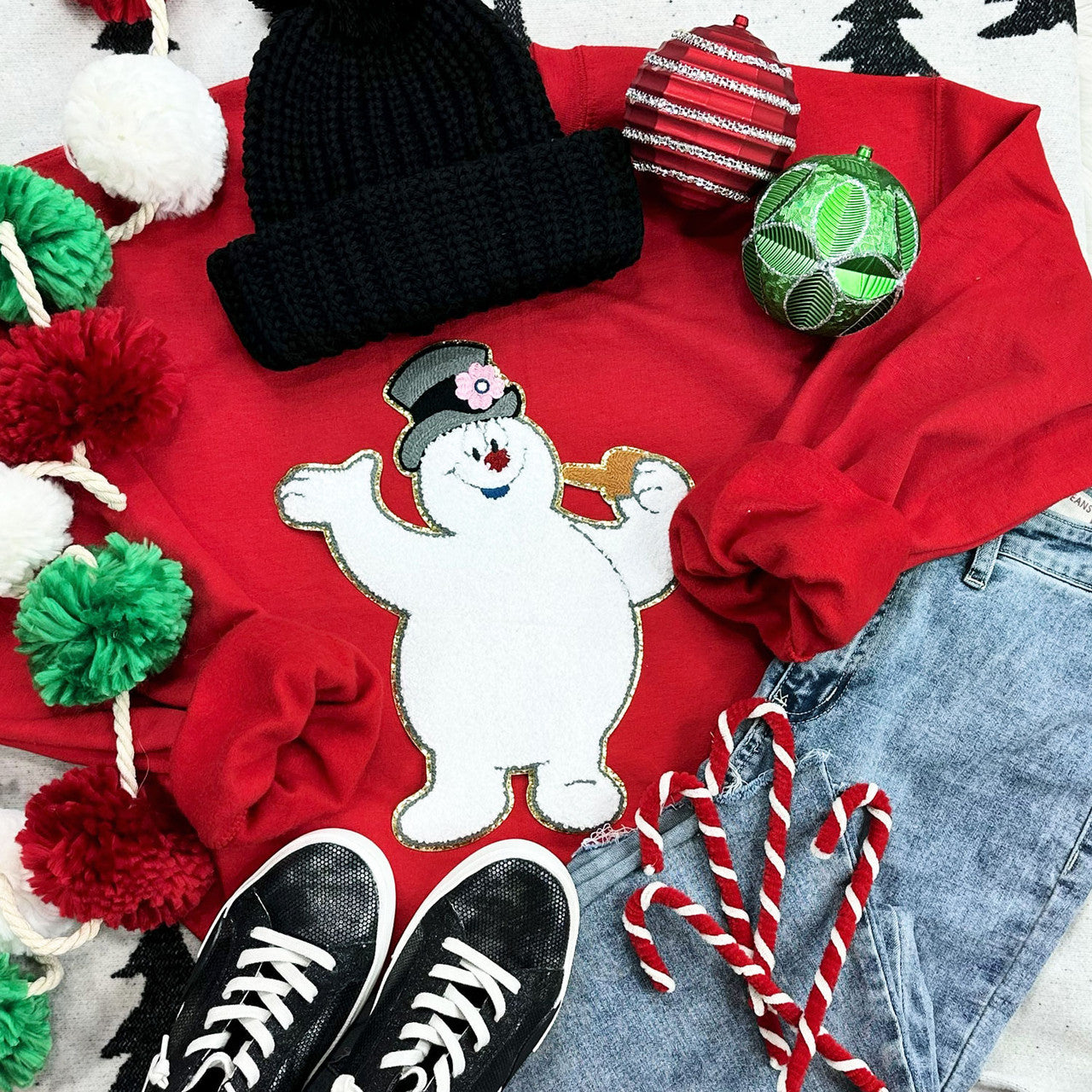 Frosty patch sweatshirt