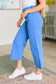 Lisa High Rise Control Top Wide Leg Crop Jeans in Sky Blue - FamFancy Boutique