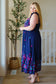 Midnight Magic Embroidered Maxi Dress - FamFancy Boutique