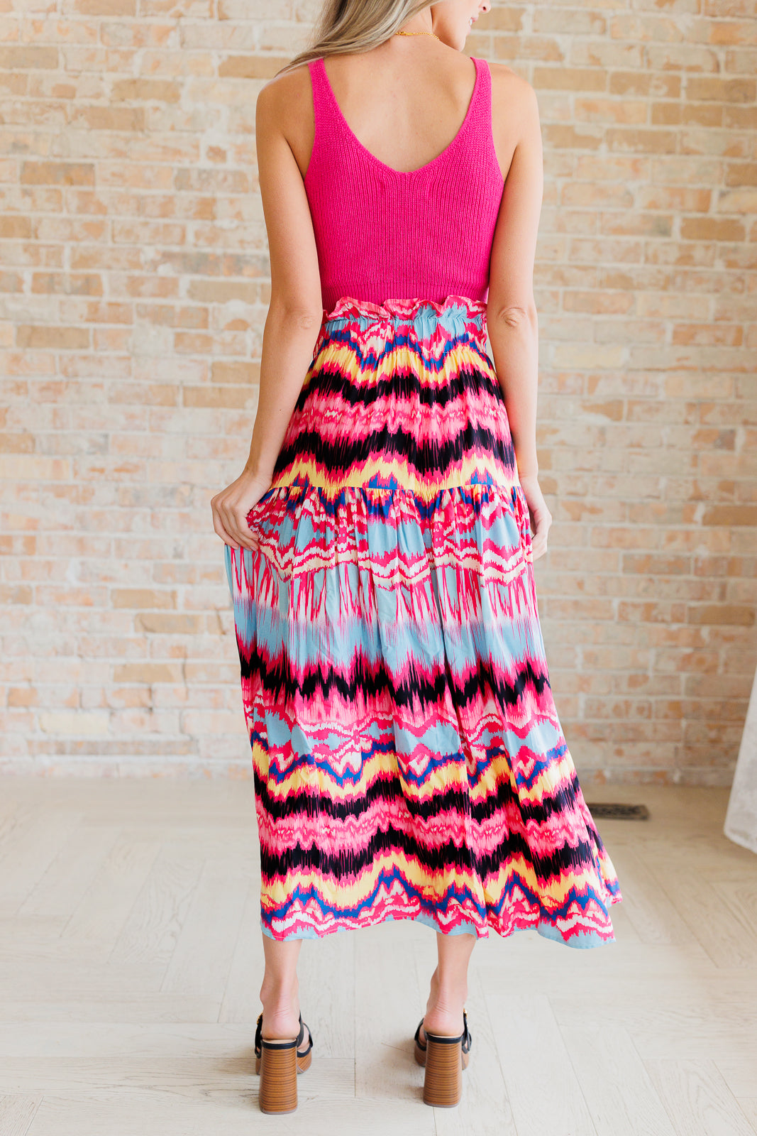 Watch Me Twirl Abstract Skirt - FamFancy Boutique
