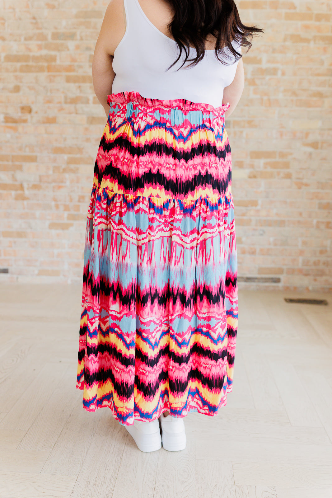 Watch Me Twirl Abstract Skirt - FamFancy Boutique