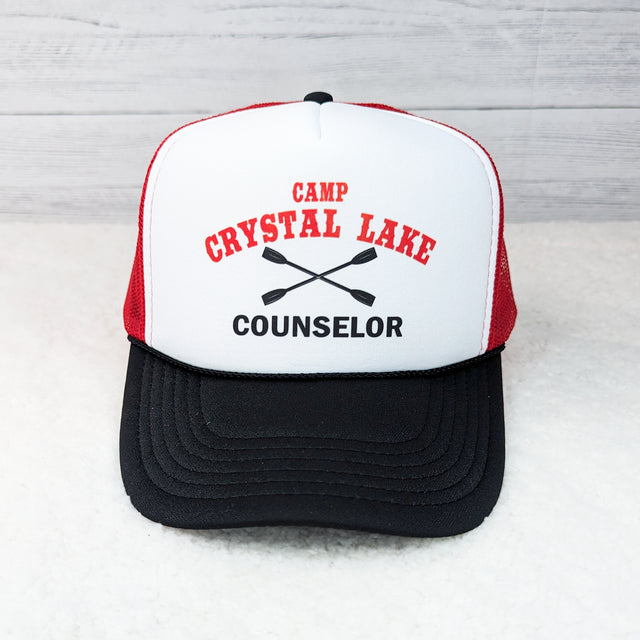 Camp Crystal Lake Counselor Foam Trucker Hat