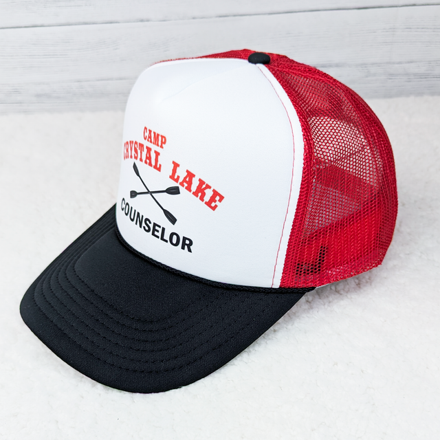 Camp Crystal Lake Counselor Foam Trucker Hat