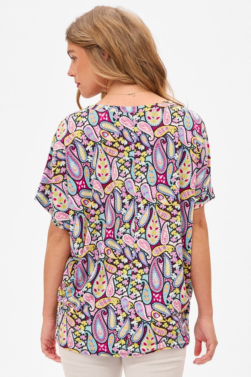 Dear Scarlett Paisley Sadie Top