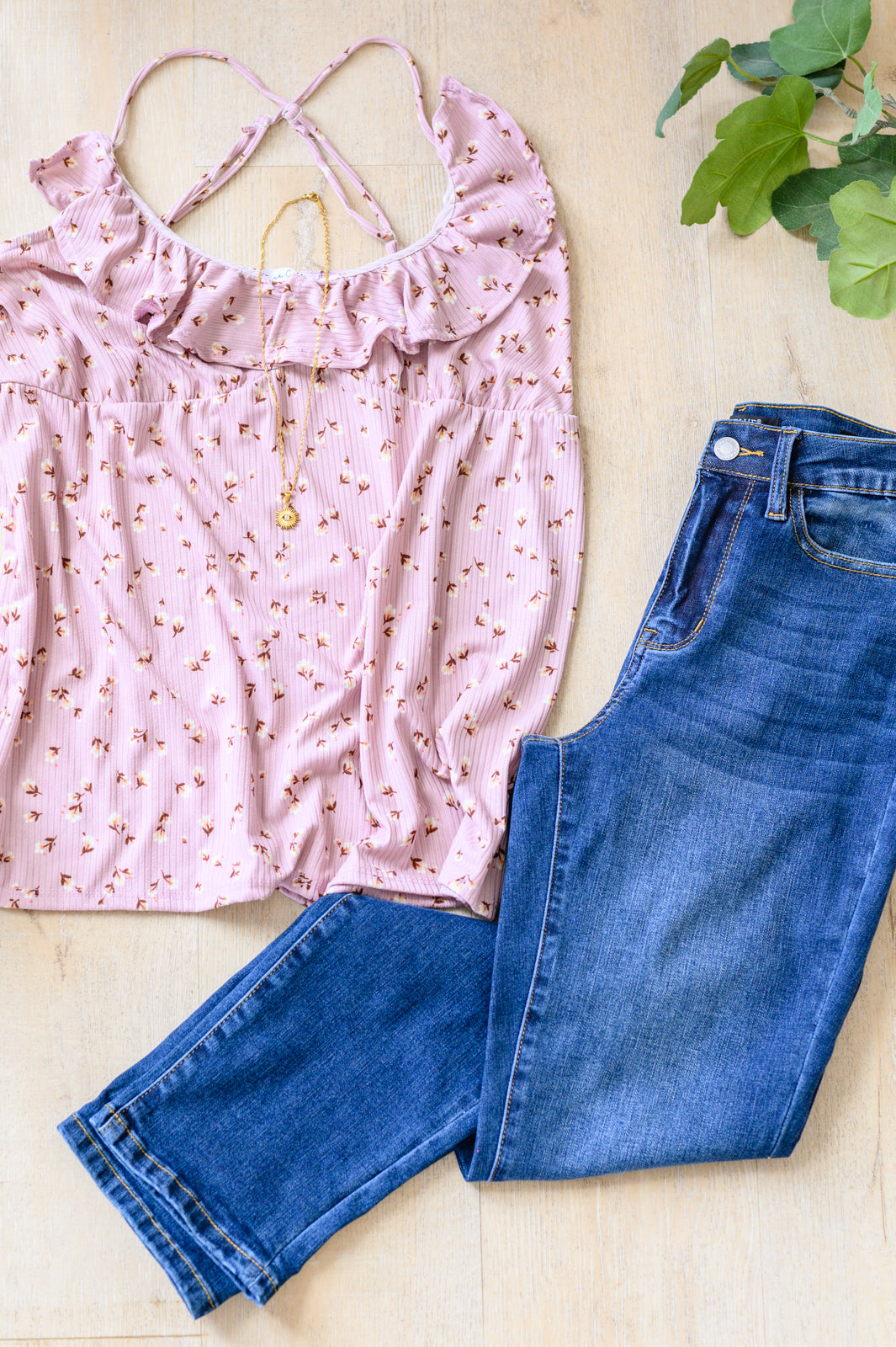 Always Eloquent Ruffled Camisole - FamFancy Boutique