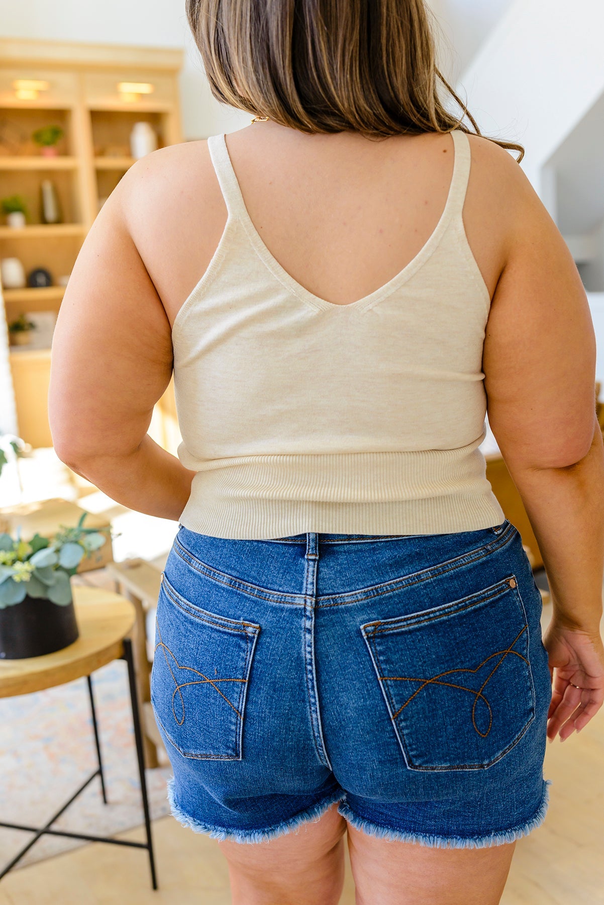 Best Part Tank In Natural - FamFancy Boutique