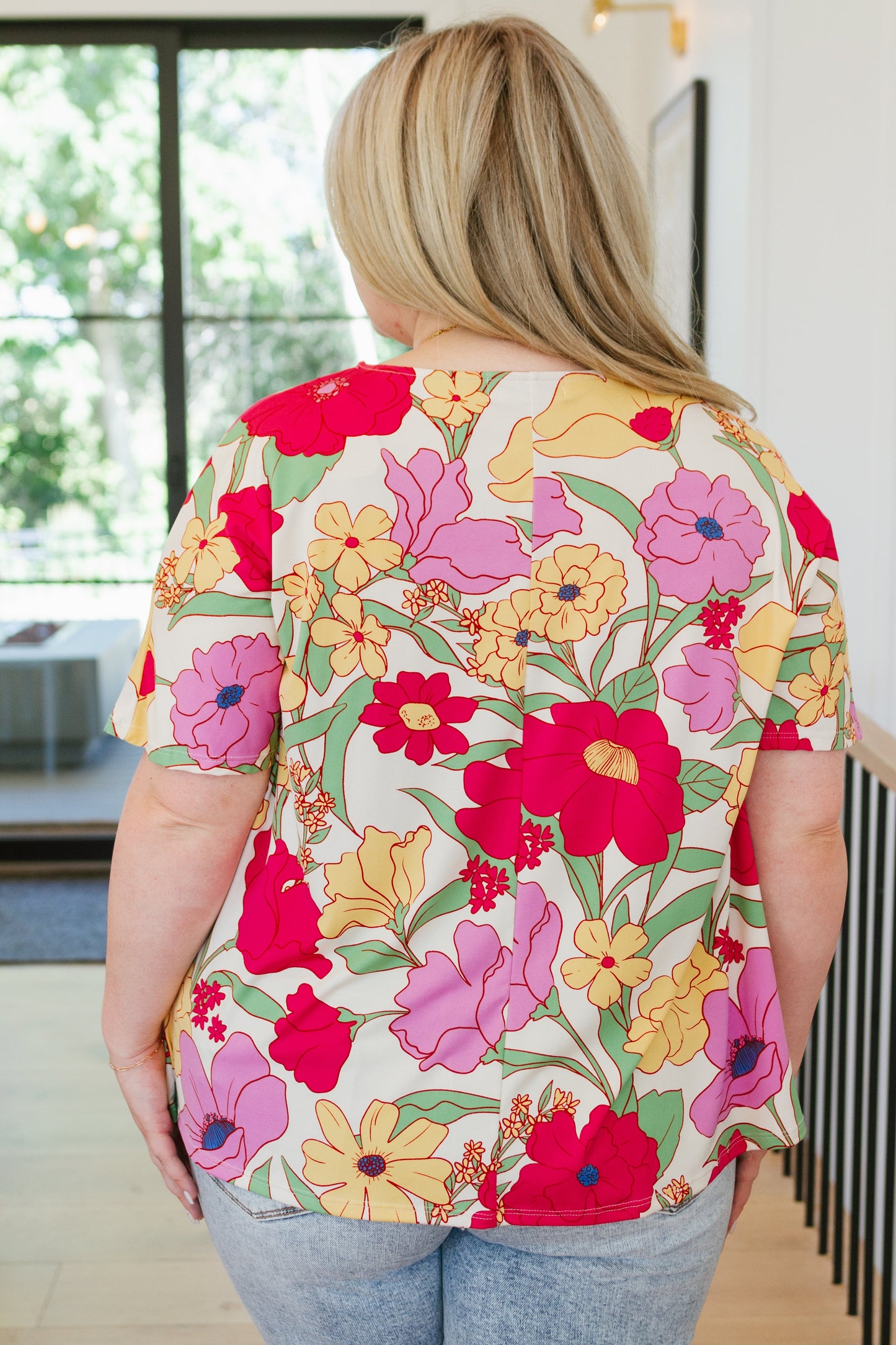 Do It Anyways Floral Top - FamFancy Boutique