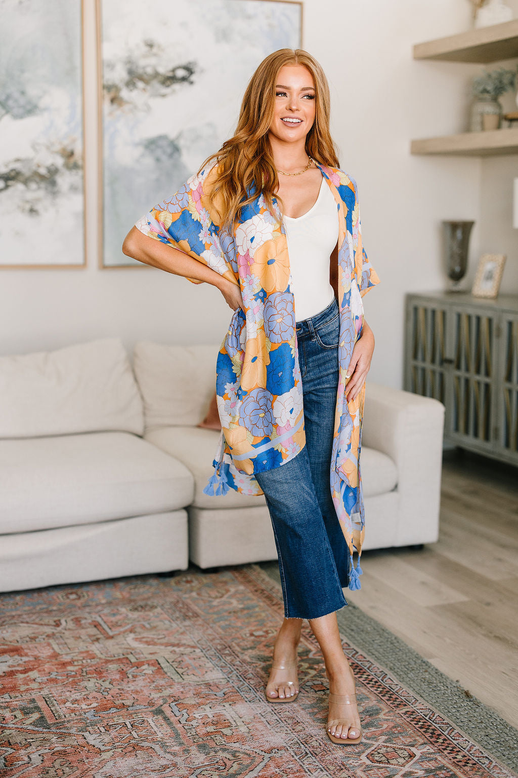 Hayes High Rise Wide Leg Crop Jeans - FamFancy Boutique