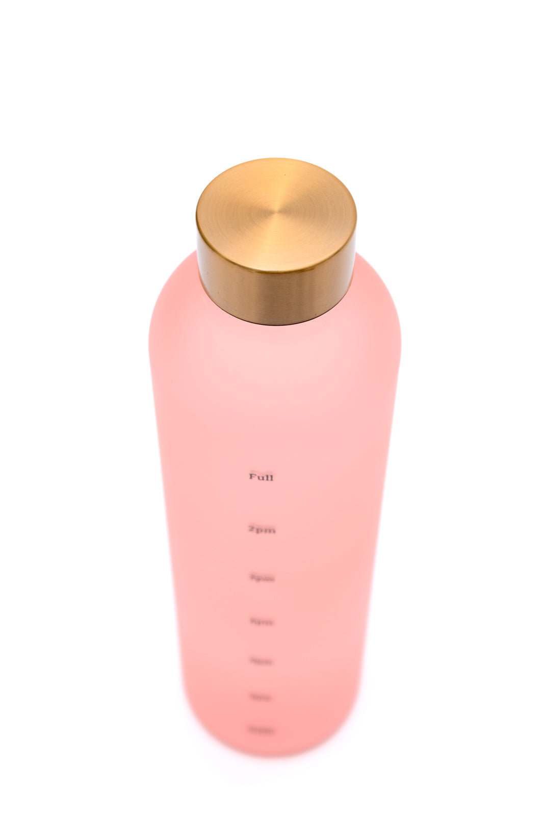 Sippin' Pretty 32 oz Translucent Water Bottle in Pink & Gold - FamFancy Boutique