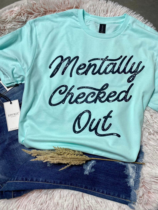 Mentally checked out