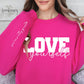 Love Yourself With Sleeve Accent - FamFancy Boutique