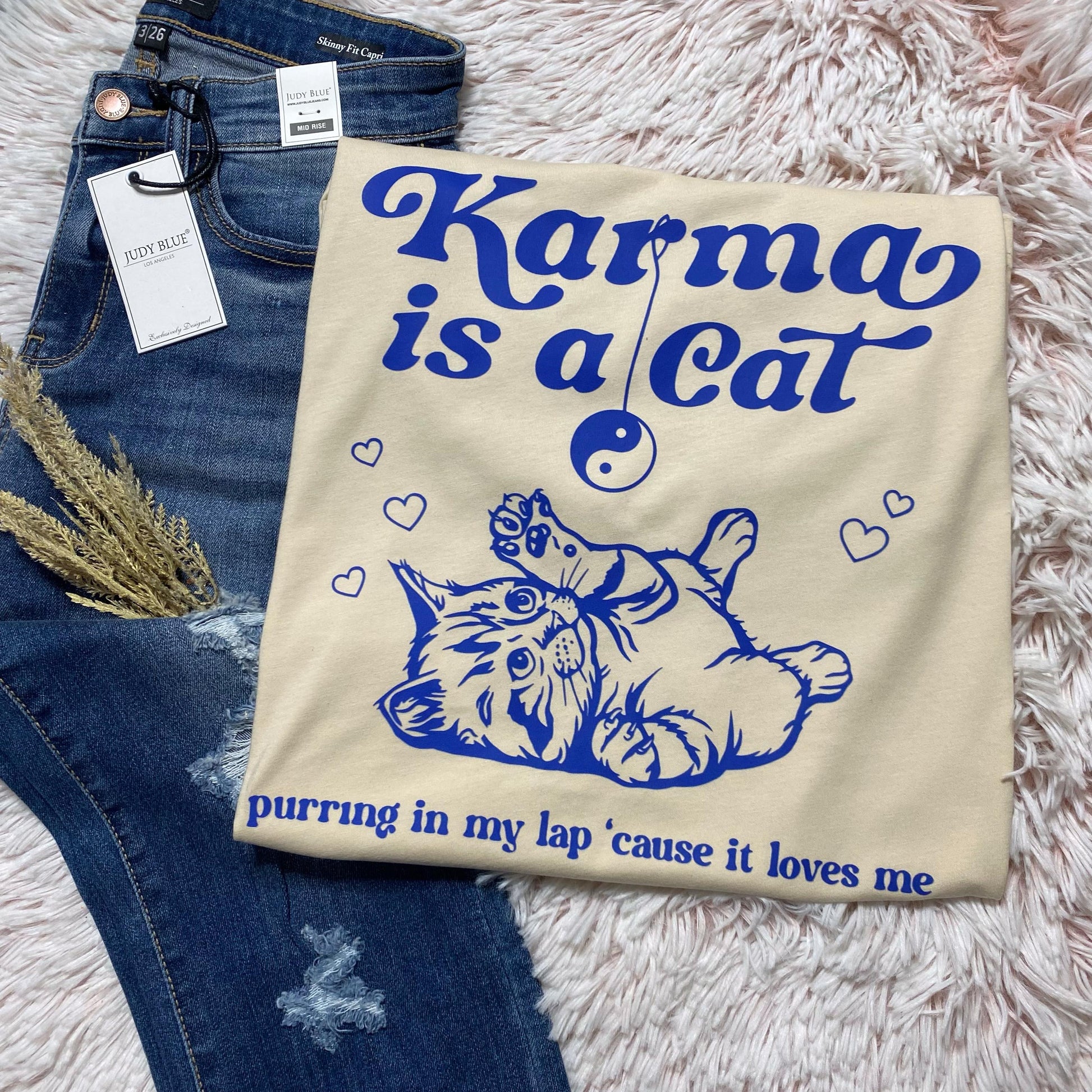 Karma Is A Cat - FamFancy Boutique