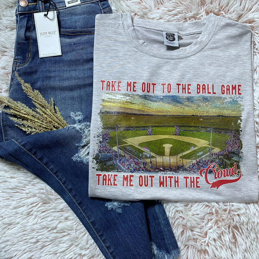 Take Me Out To The Ball Game Small Town Field - FamFancy Boutique