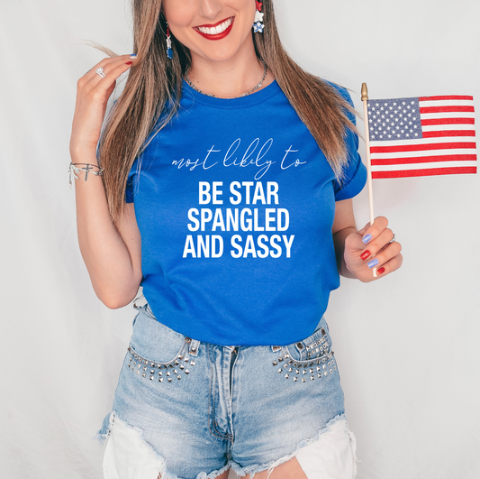 Most likely to star spangled and sassy