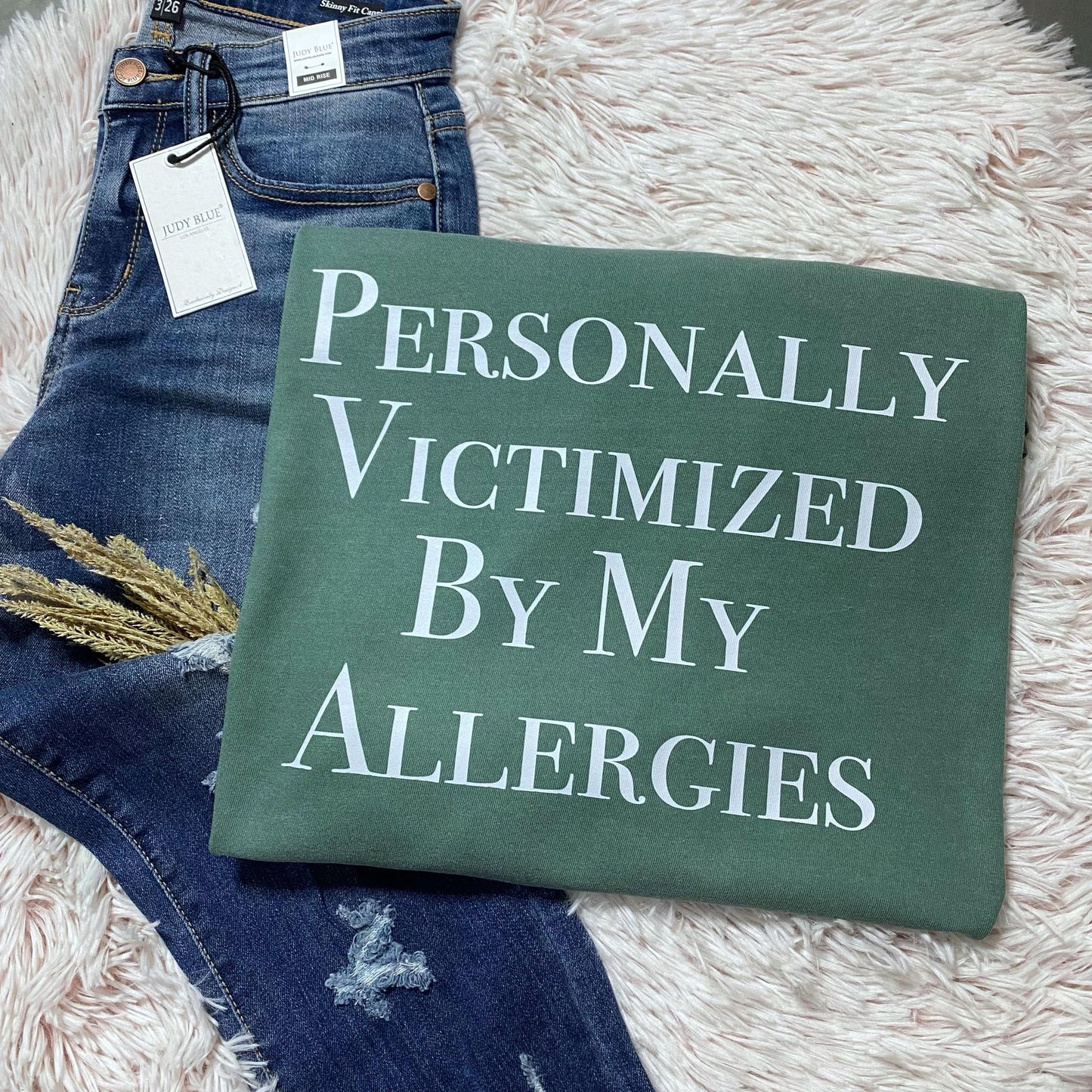 Personally victimized by my allergies