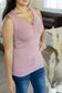 IN STOCK Addison Henley Tank - Rose FINAL SALE