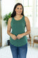 IN STOCK Tiffany Tank - Hunter Green FINAL SALE