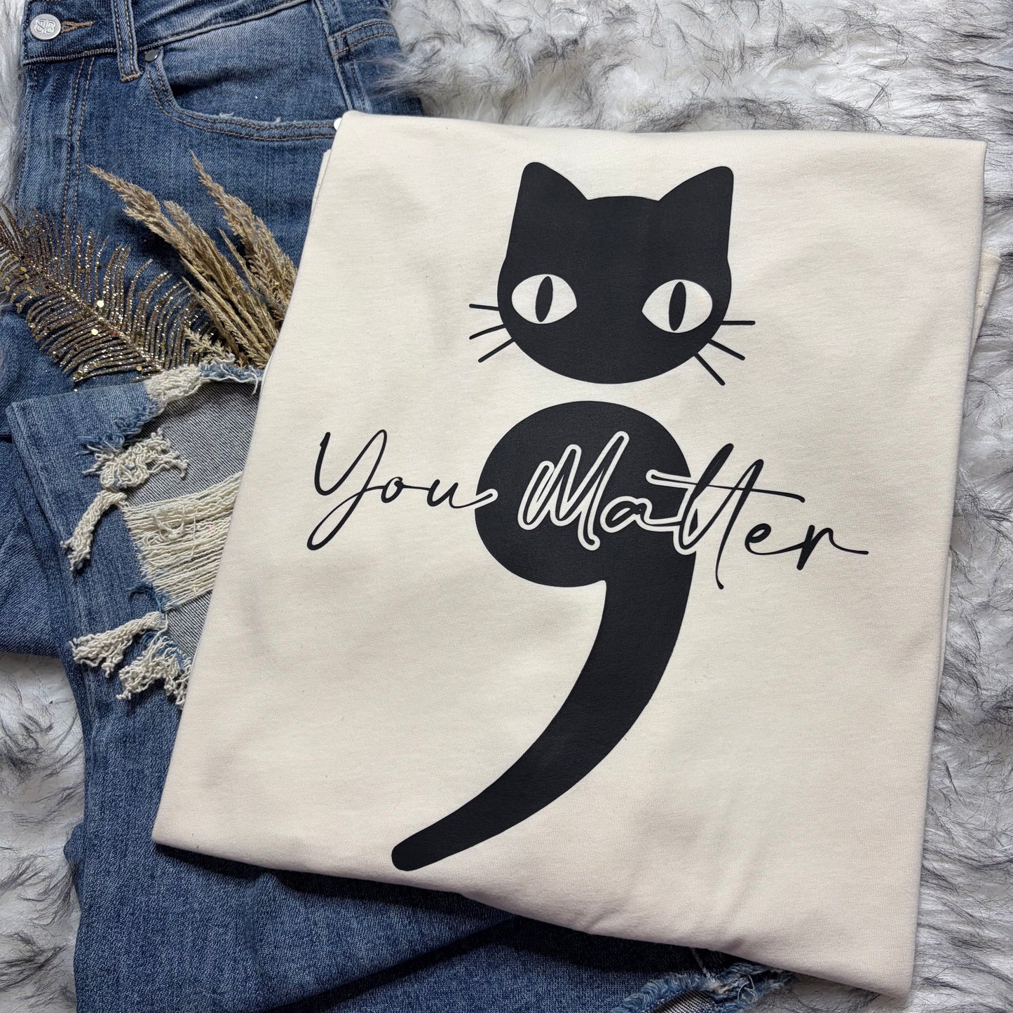 You Matter Cat Tee