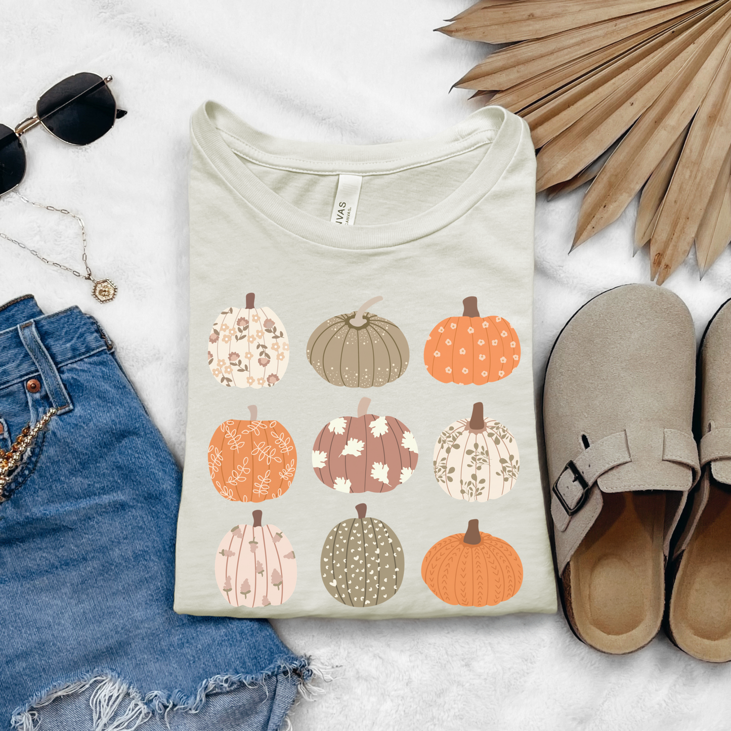 Whimsical Pattern Pumpkin Patch