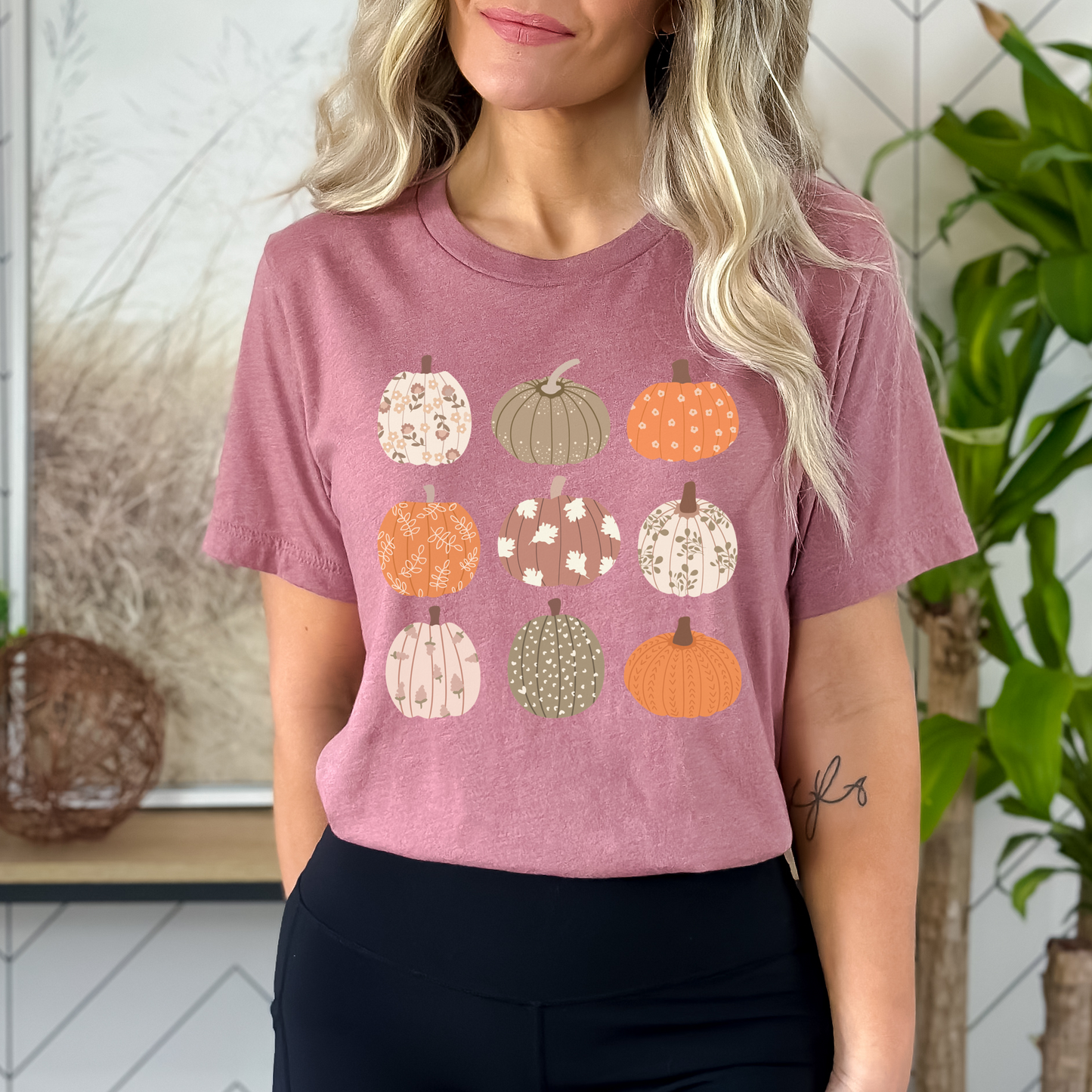 Whimsical Pattern Pumpkin Patch