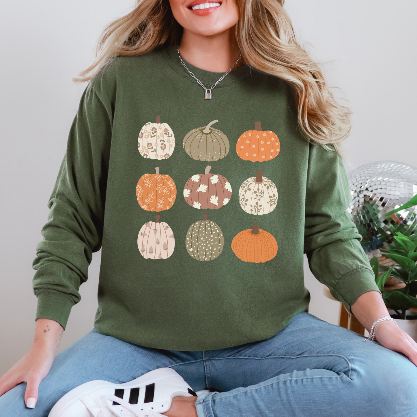 Whimsical Pattern Pumpkin Patch