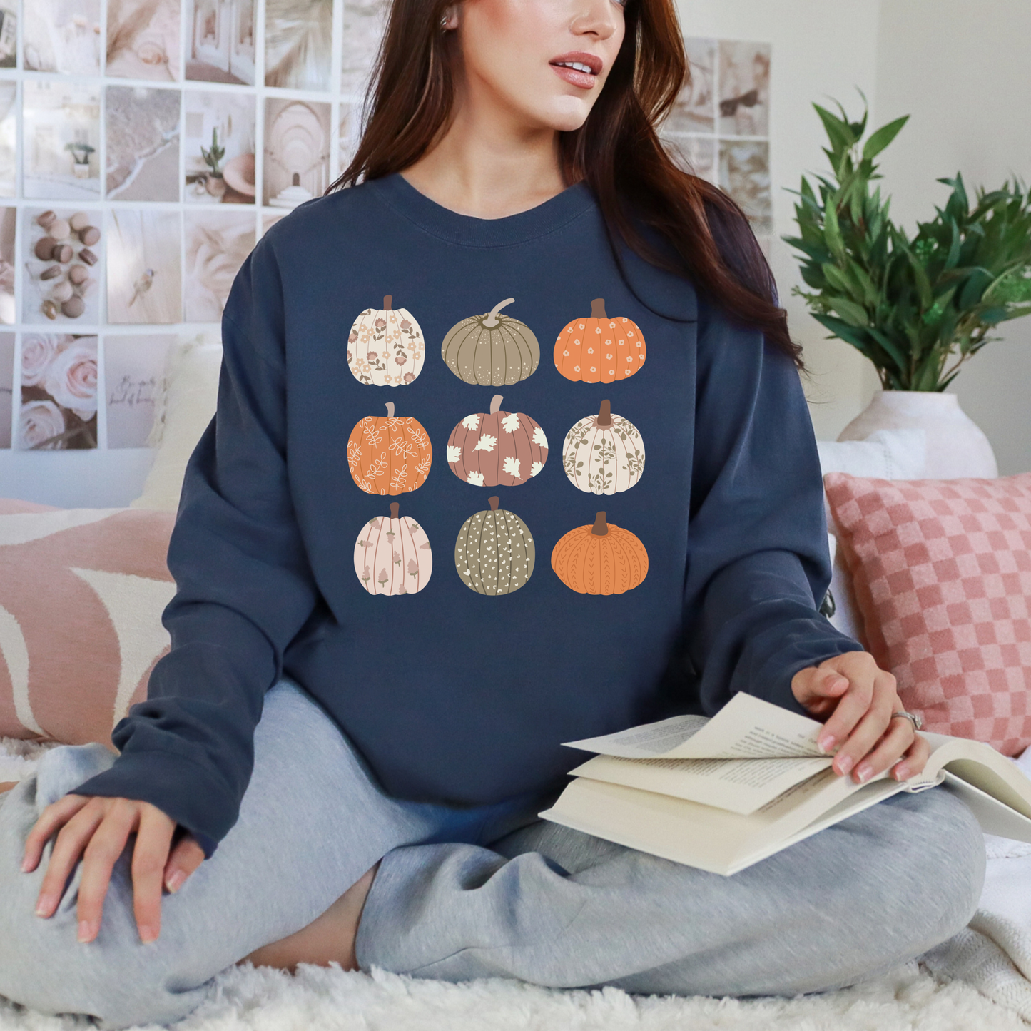 Whimsical Pattern Pumpkin Patch