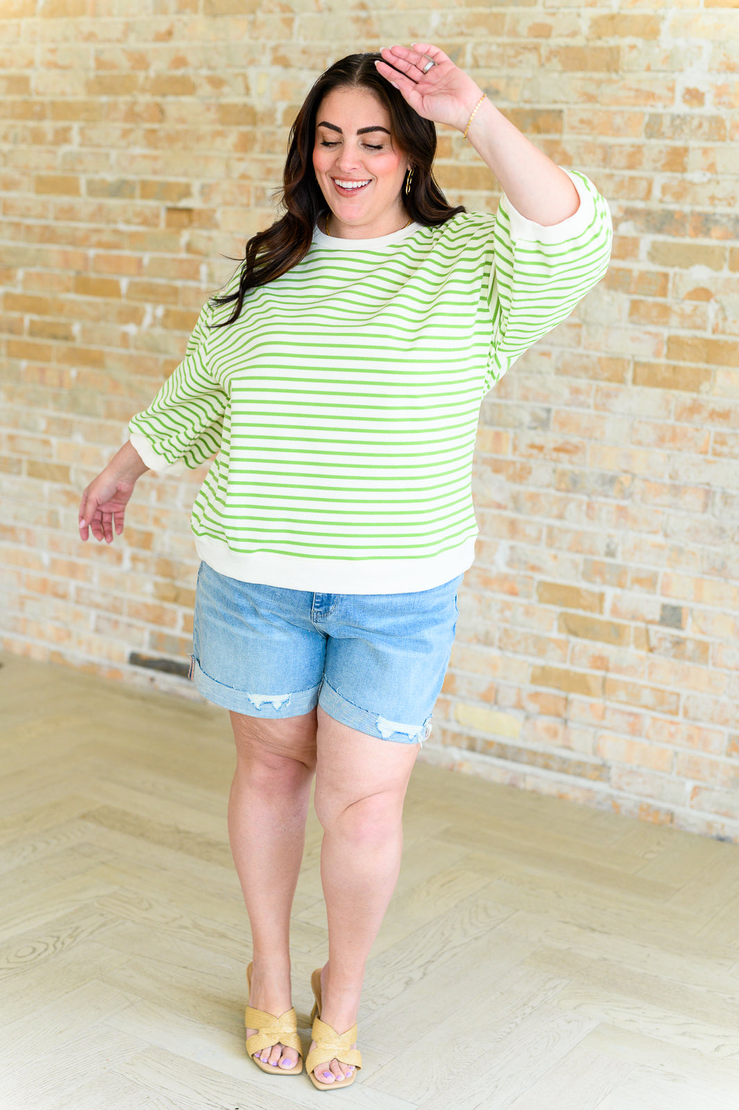 Enrichment Time Striped Top - FamFancy Boutique