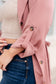 First Day Of Spring Jacket in Dusty Mauve - FamFancy Boutique