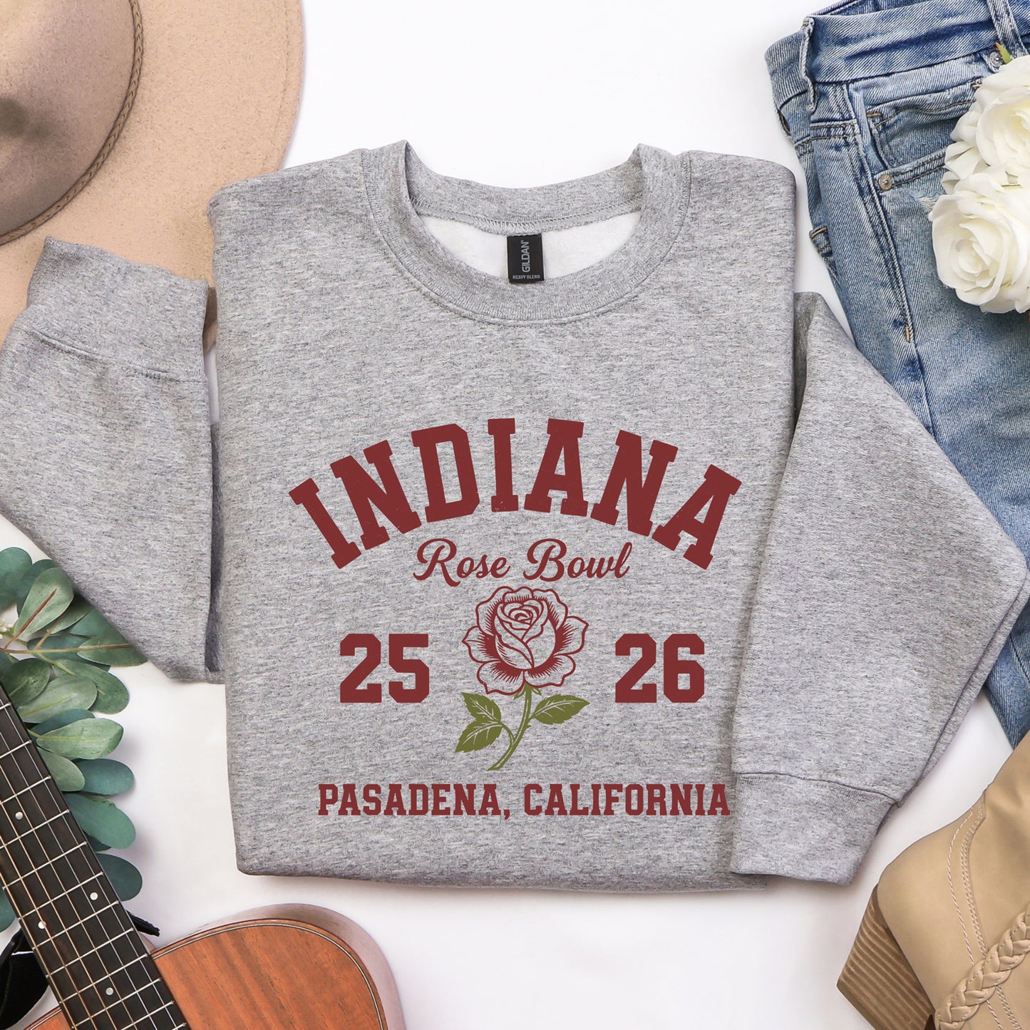 Indiana Rose Bowl Varsity Graphic Tee & Sweatshirt