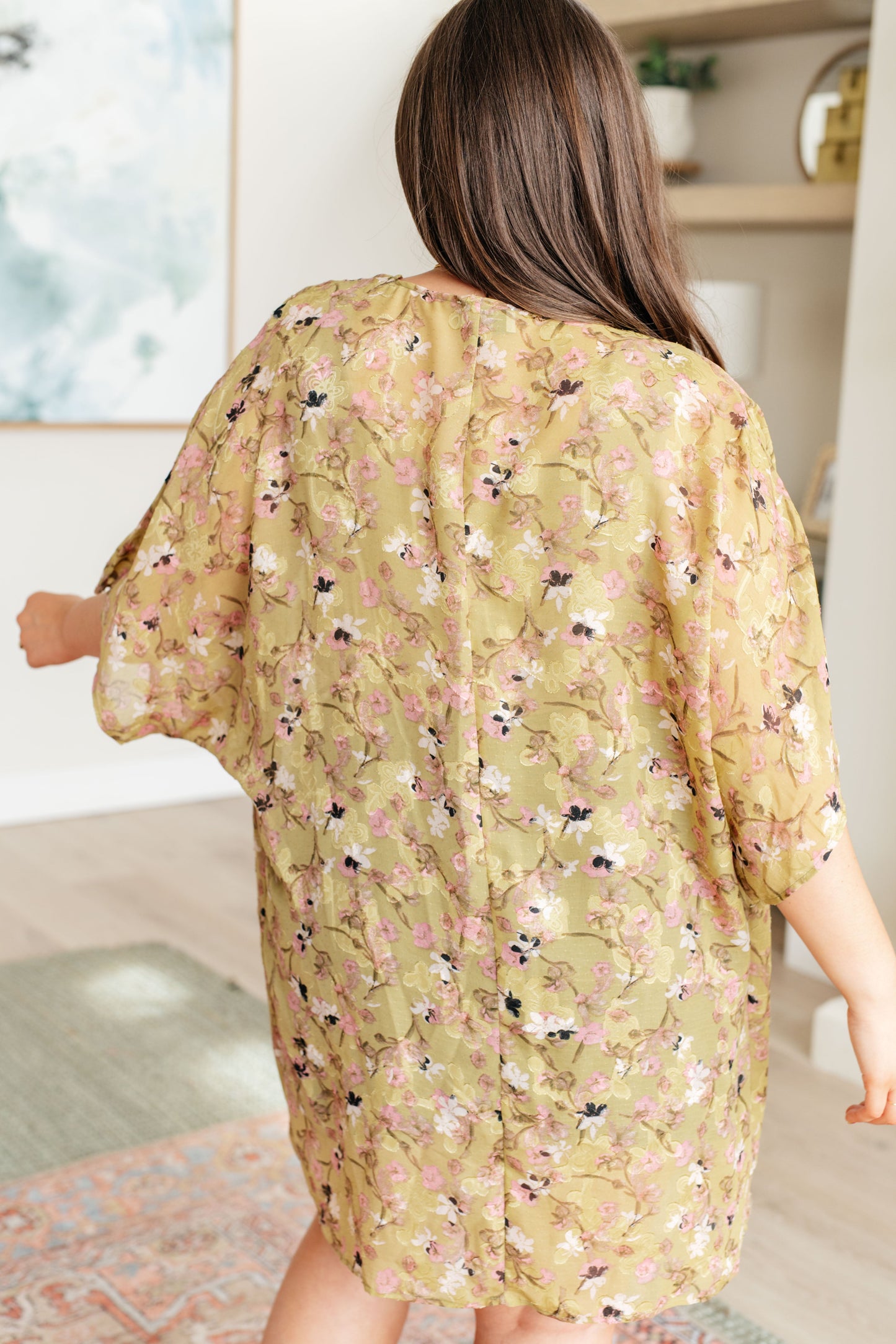 Go Anywhere Floral Kimono - FamFancy Boutique