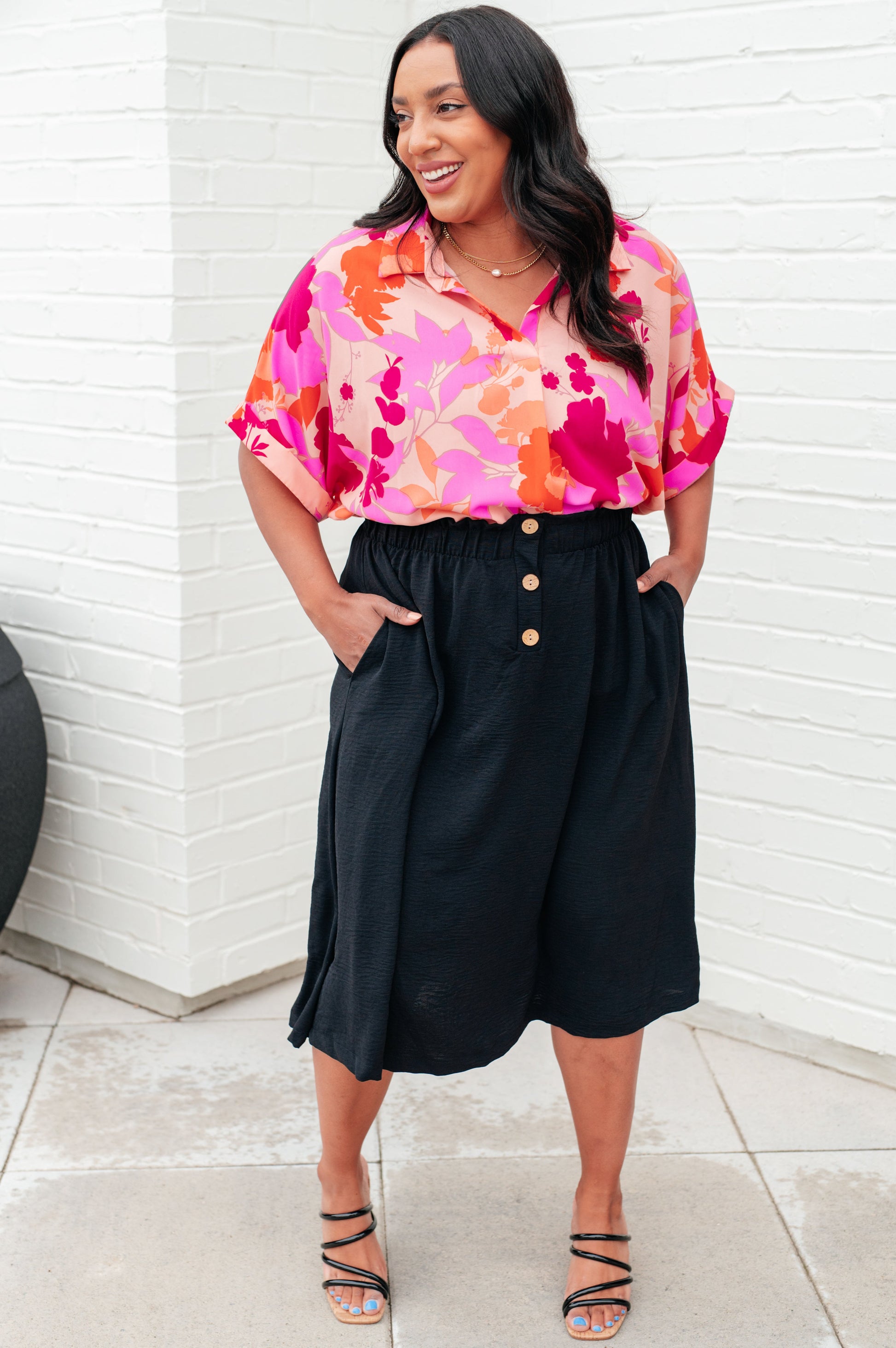 Hazy Cosmic Jive Relaxed Blouse - FamFancy Boutique