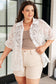 Head in the Clouds Lace Button Down - FamFancy Boutique
