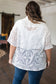 Head in the Clouds Lace Button Down - FamFancy Boutique