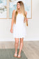 Hop, Skip and a Jump Dress and Shorts Set in White - FamFancy Boutique