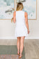 Hop, Skip and a Jump Dress and Shorts Set in White - FamFancy Boutique