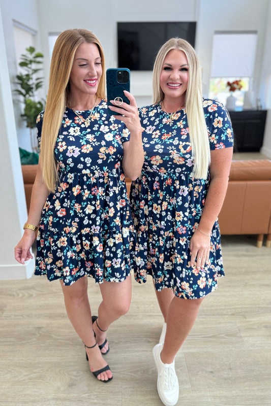 French Friday Floral Dress - FamFancy Boutique