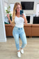 Sam Mid Rise Star Pocket Boyfriend Jeans - FamFancy Boutique