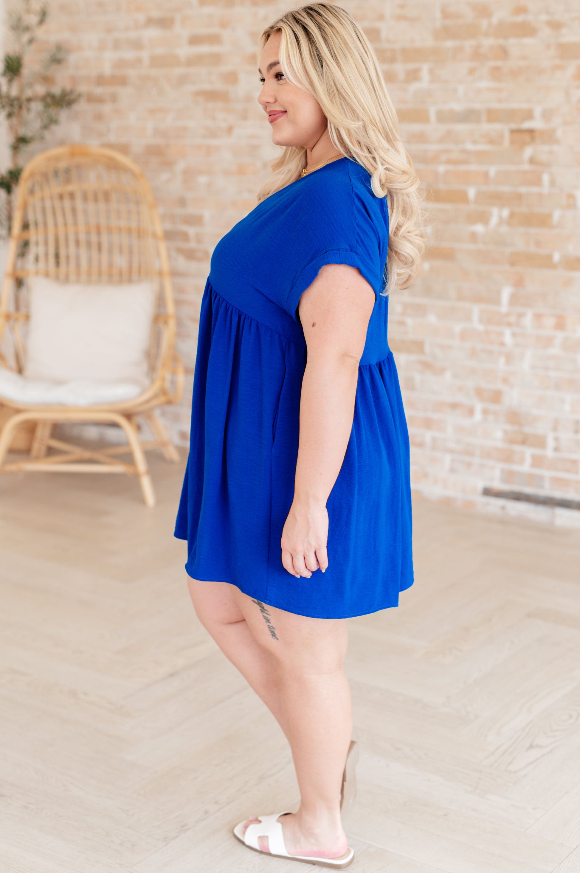 Isn't That Sweet V-Neck Dress - FamFancy Boutique