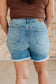 Kara High Rise Rigid Magic Button Fly Cutoff Shorts - FamFancy Boutique