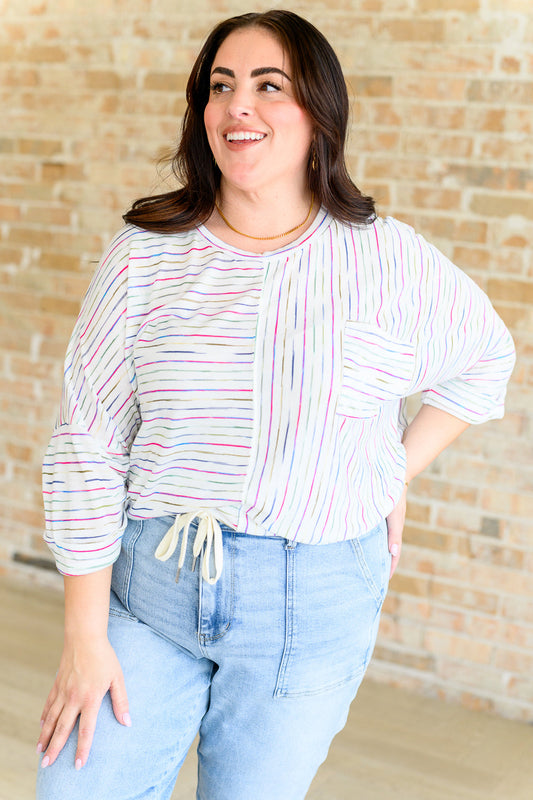 Love The Passion Drop Shoulder Top - FamFancy Boutique