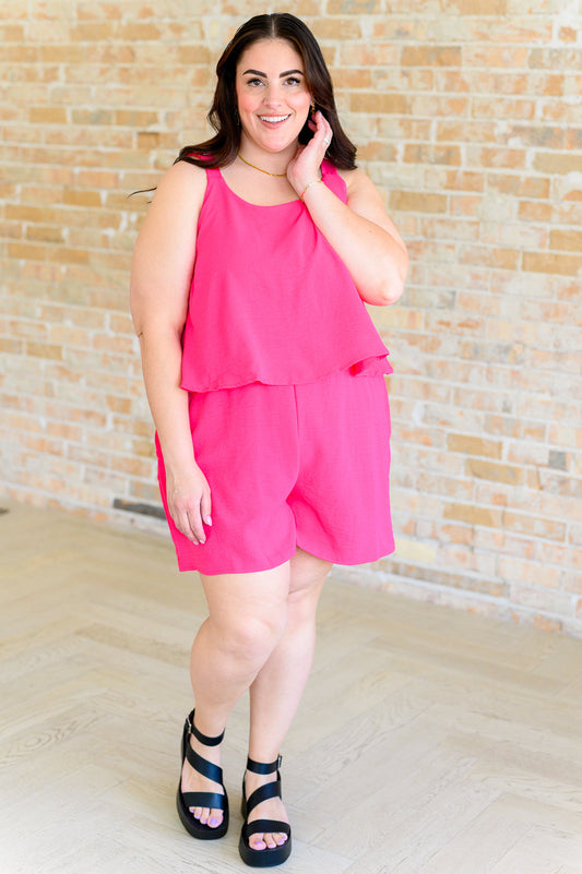 Not Like Us Tiered Romper - FamFancy Boutique