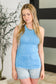 Offbeat Essential Mineral Washed Tank in Deep Sky