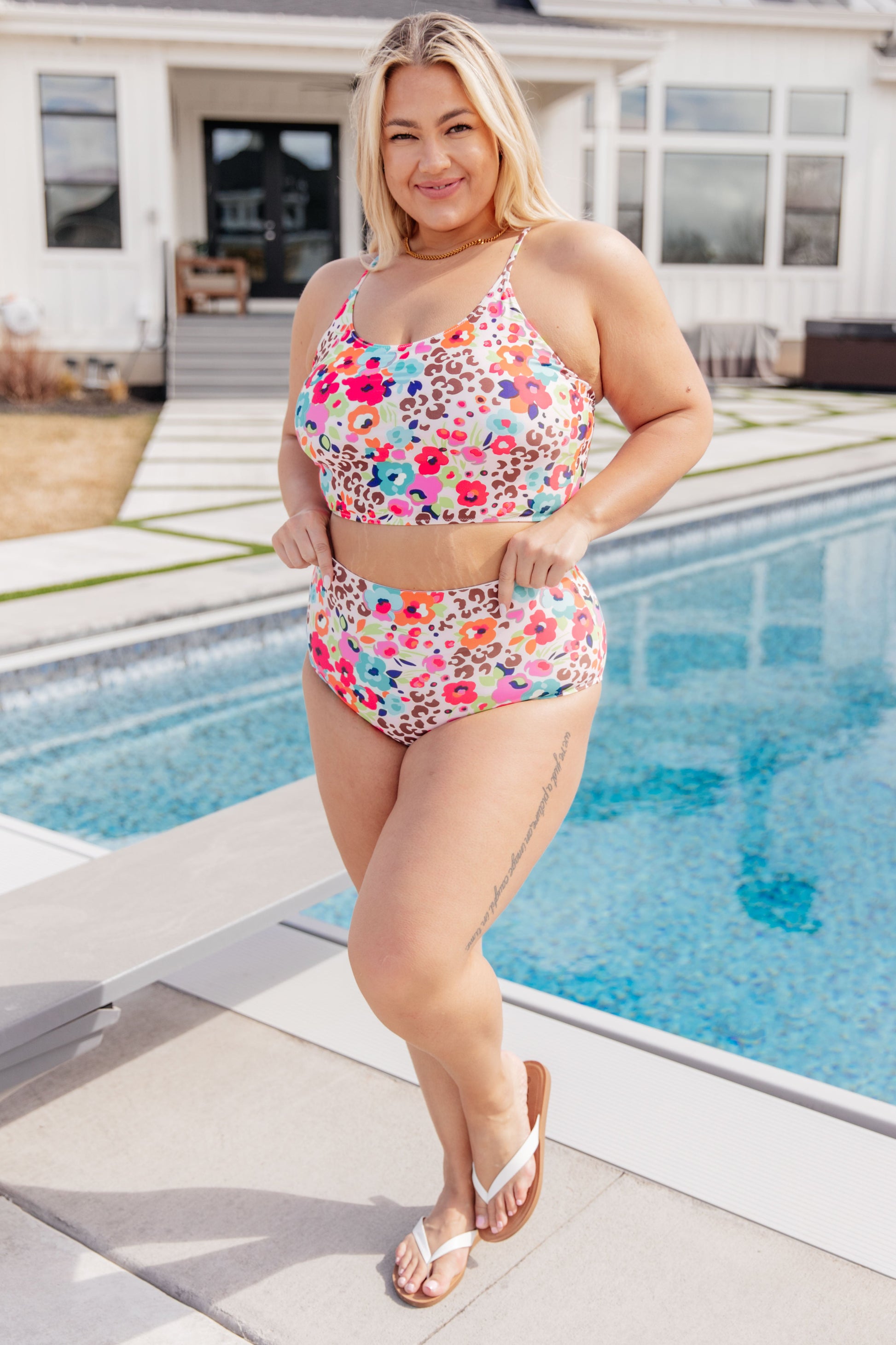 Off the Florida Keys Two Piece Swimsuit - FamFancy Boutique